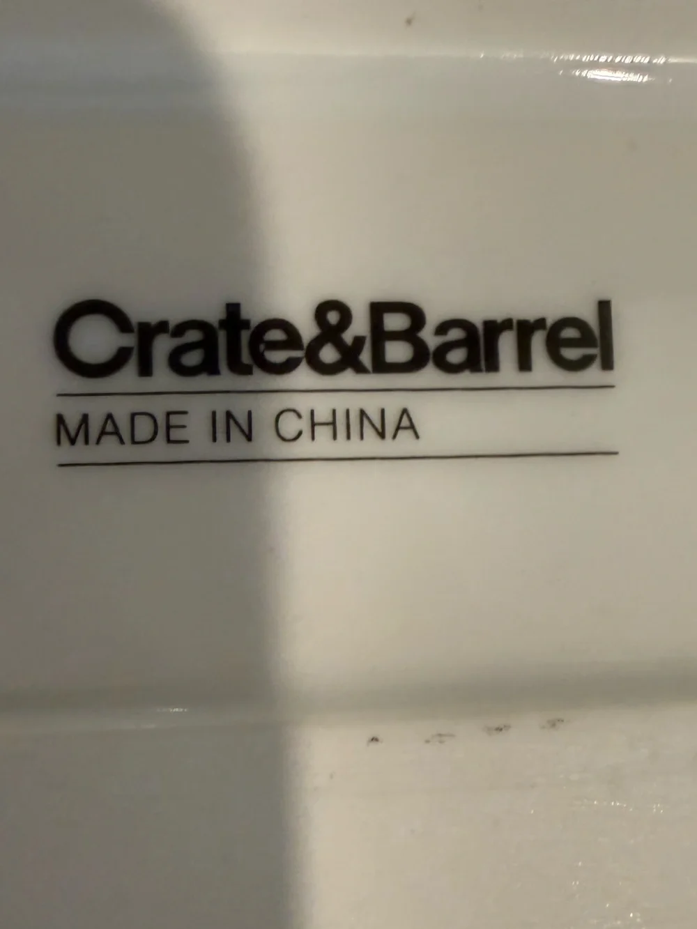 CRATE & BARREL set of 6 Beer Platters